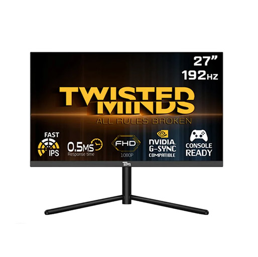 Twisted Minds 27 Flat FHD Fast IPS192Hz 0.5ms HDMI 2.1 - شاشة ألعاب