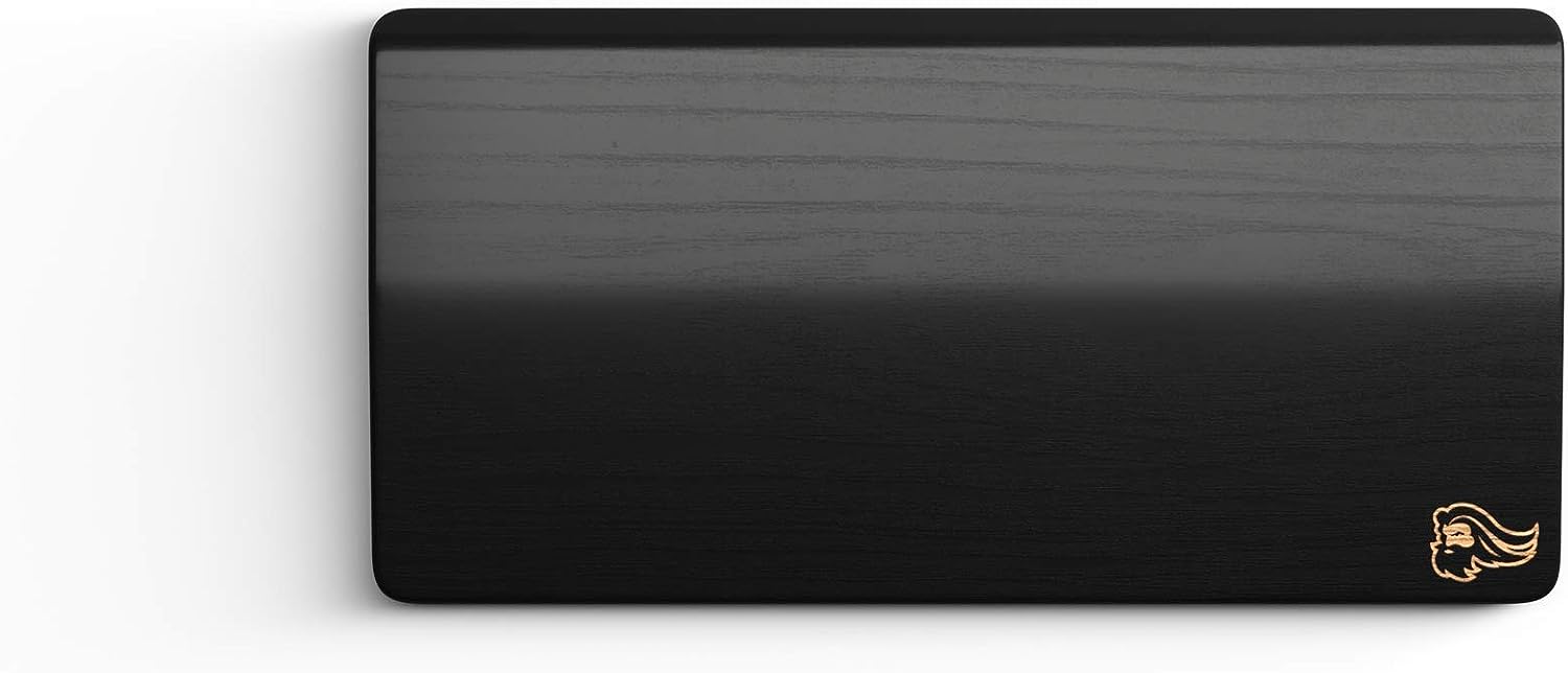 Glorious Wood Mouse Wrist Rest (Onyx)