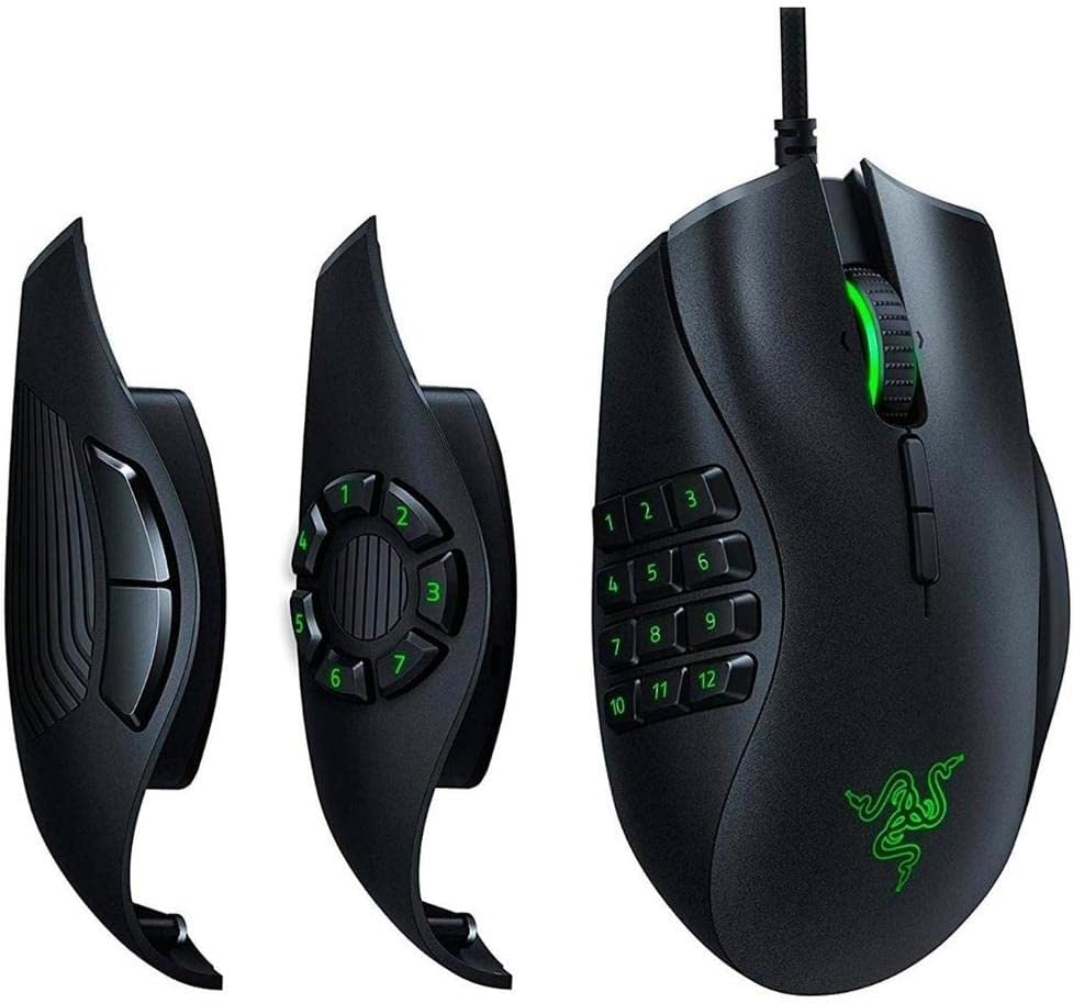 Razer Naga Trinity-Multicolor MMO Gaming Mouse